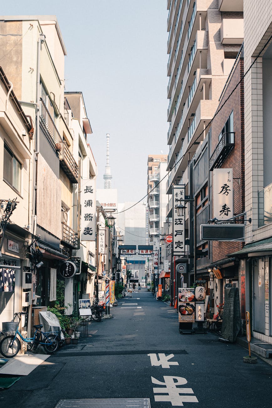 Photo by Royce Ho | via Pexels | License: Pexels License | https://www.pexels.com/photo/bustling-tokyo-street-with-skytree-view-28608383/