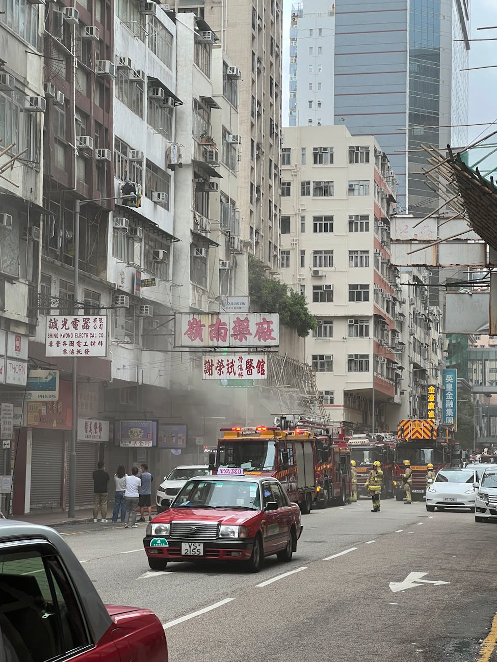 Photo by Cato S | via Pexels | License: Pexels License | https://www.pexels.com/photo/urban-fire-emergency-response-in-kowloon-hong-kong-34185455/