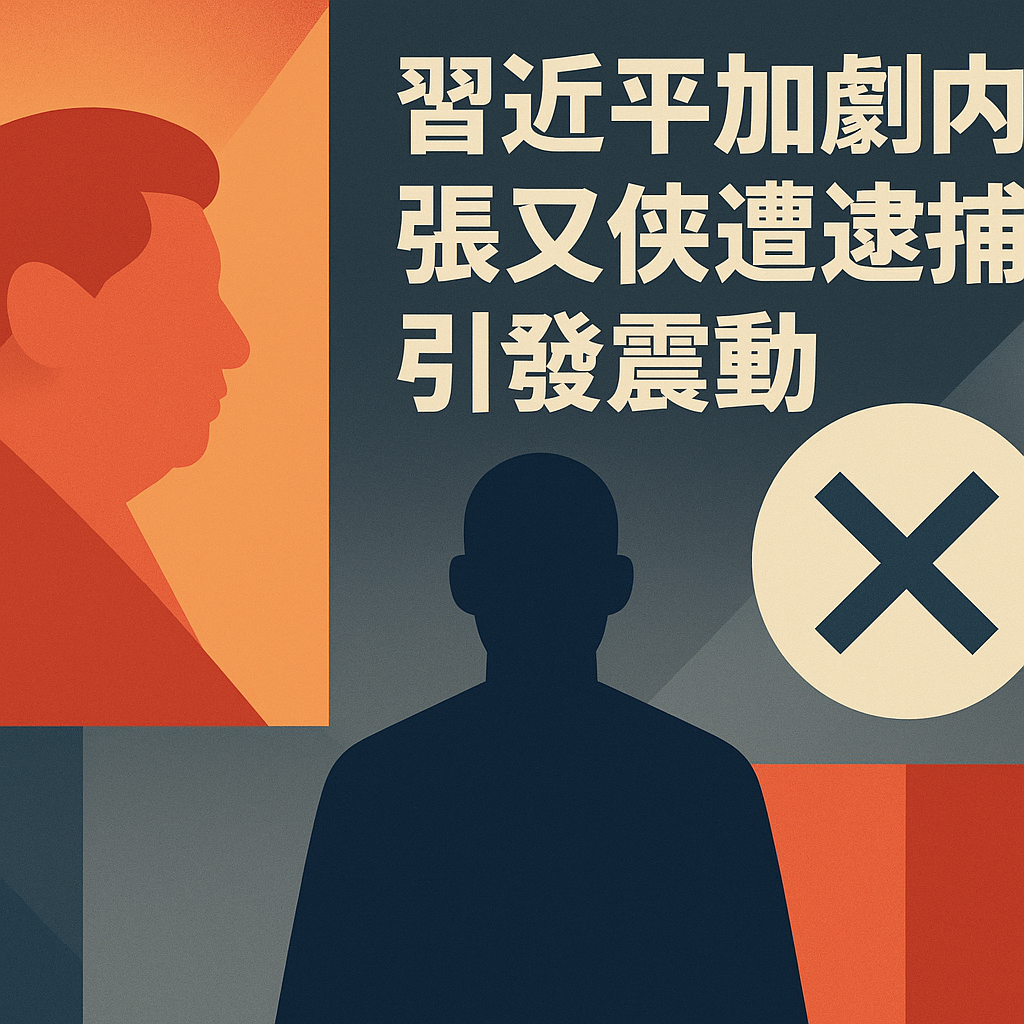 習近平加劇內鬥 張又俠遭逮捕引發震動