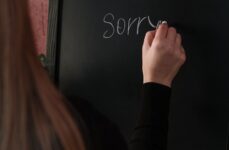 Photo by cottonbro studio | via Pexels | License: Pexels License | https://www.pexels.com/photo/woman-in-black-long-sleeve-shirt-writing-on-the-chalkboard-3825291/