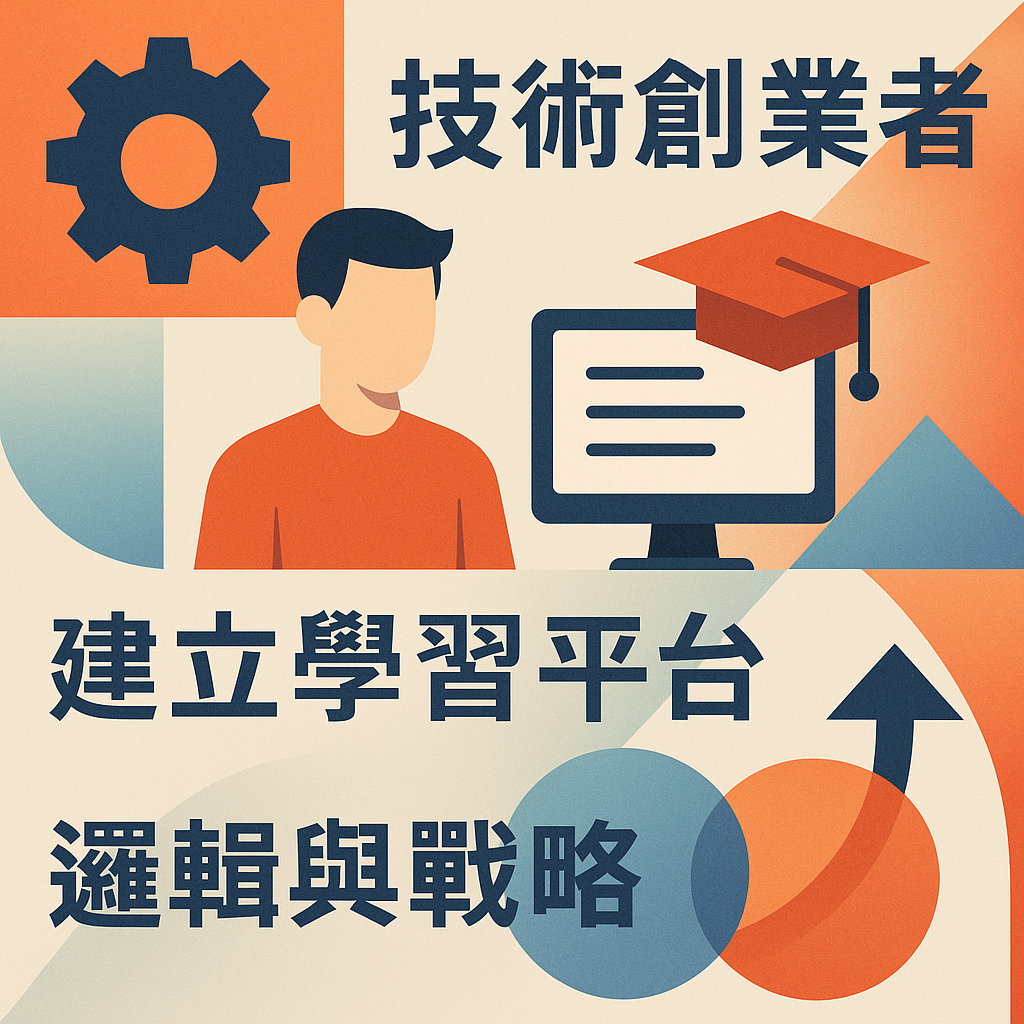 技術創業者建立學習平台的邏輯與戰略