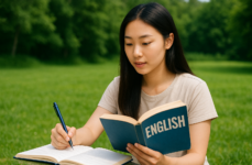 示意圖：自然環境中的學習場景｜基礎英文必學：be動詞與常用介詞簡單教學