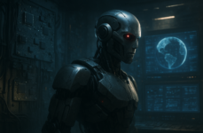 示意圖：海報感的 AI 概念場景｜這是什麼票房大作，值得關注嗎