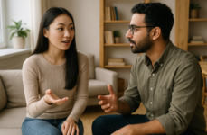 示意圖：英語對話練習情境｜這篇文章將幫助英語學習者在日常對話中準確表達意見及提問。掌握常用句型後，能提升與他人溝通的信心與效率。