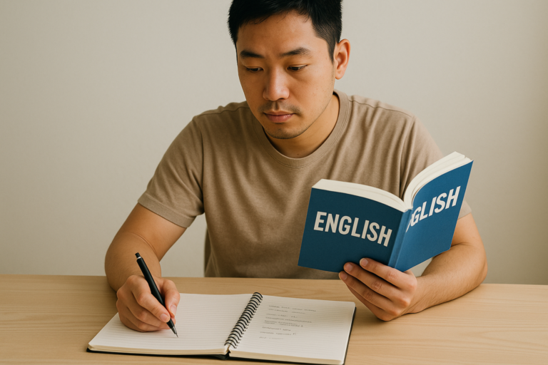 示意圖:英語閱讀與筆記練習|提升與他人溝通的信心與效率