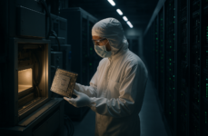 示意圖：晶片產線與 AI 設備場景｜美國重返月球的關鍵：SpaceX的角色分析