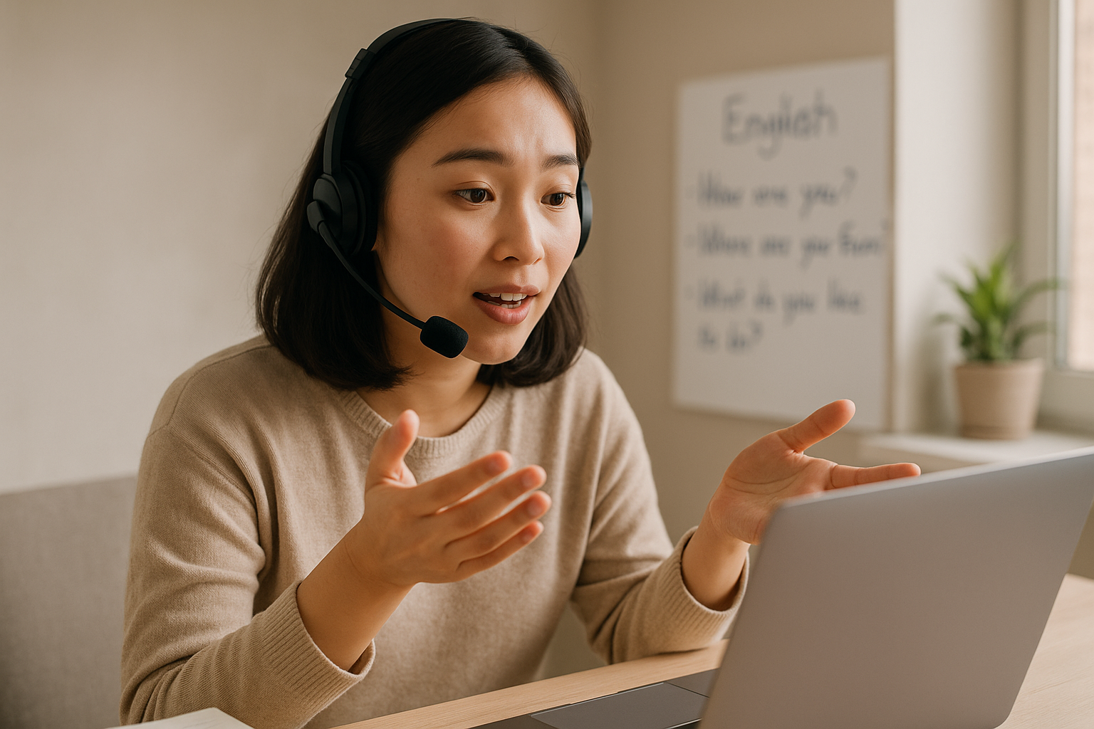 英文總是開不了口?從固定範圍開始練習吧